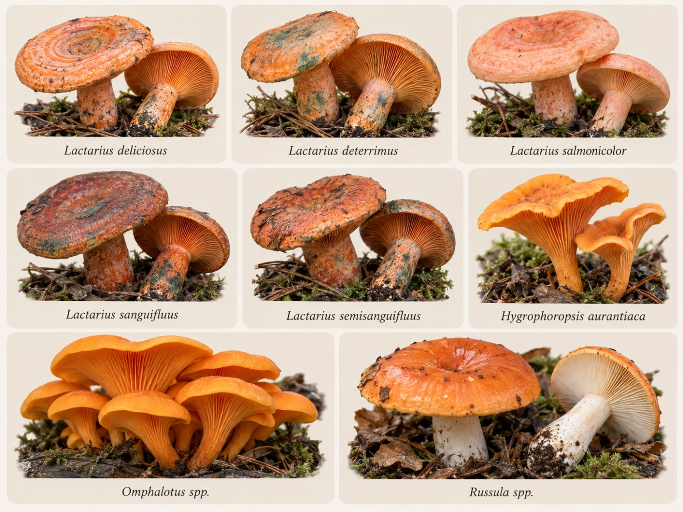 Mushrooms With Orange Latex: How to Identify Saffron Milk Caps